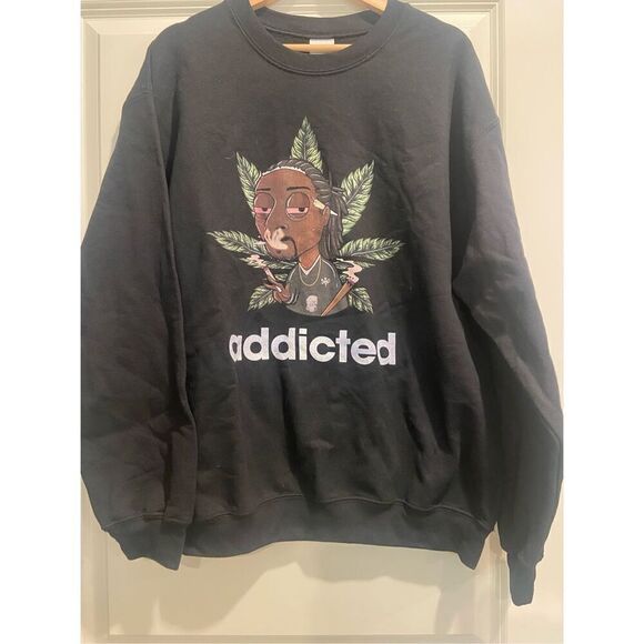 Snoop Addicted Hoodie size Large - Picture 1 of 2